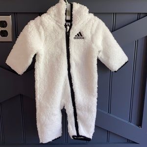 NEW Adidas Baby Sherpa One Piece 6M